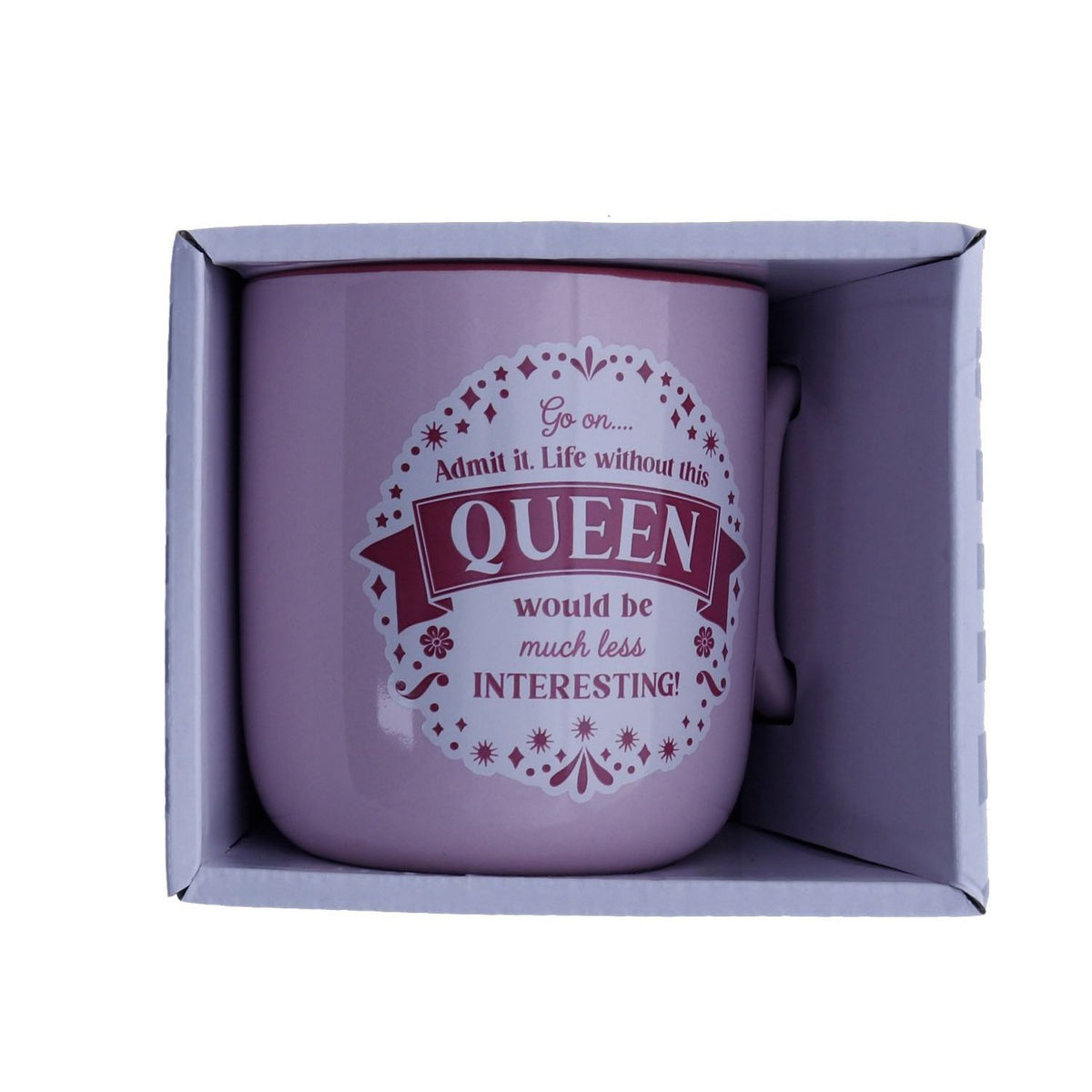 This Queen About Me Mug - Dollars and Sense