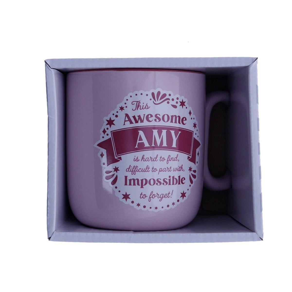 Amy About Me Mug - Dollars and Sense