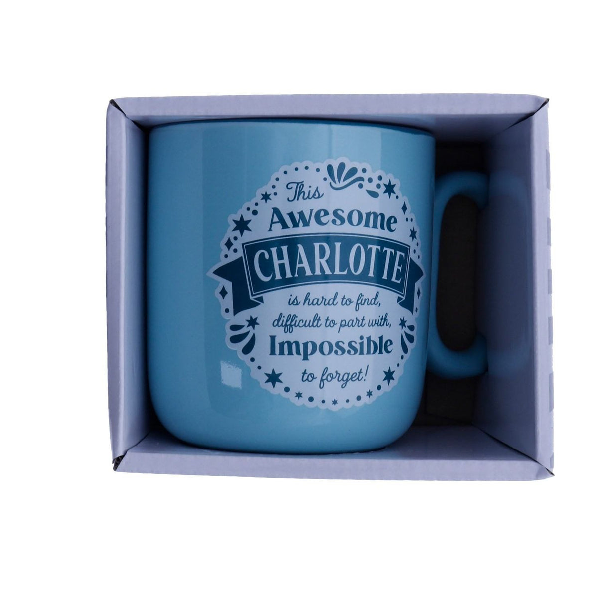 Charlotte About Me Mug - Dollars and Sense