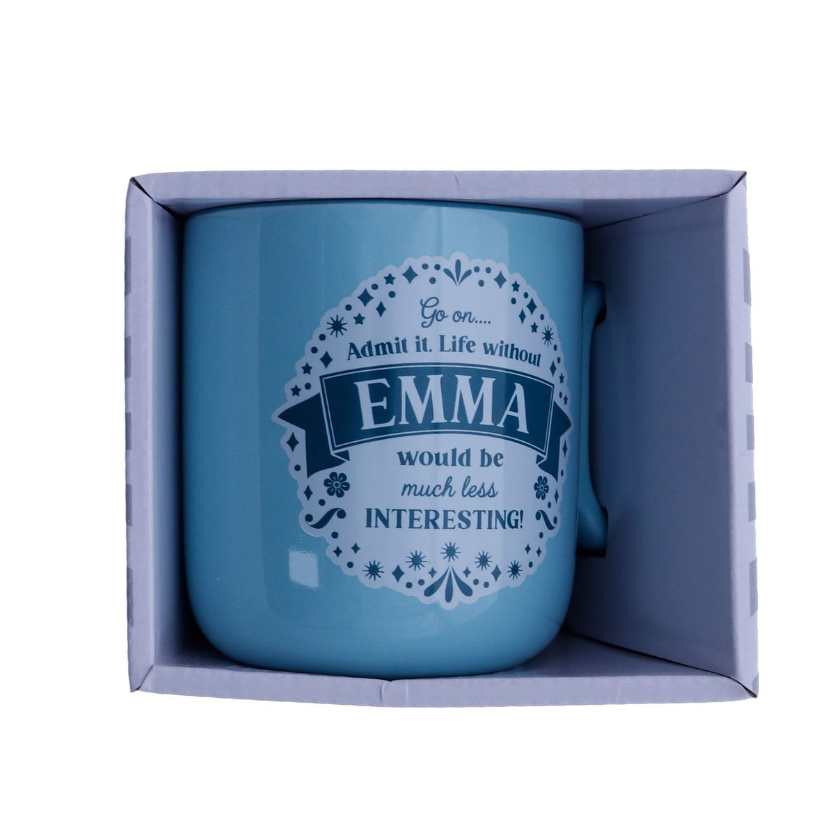 Emma About Me Mug