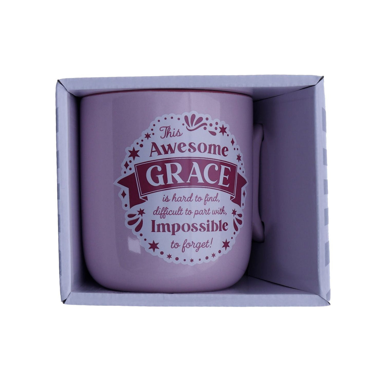 Grace About Me Mug