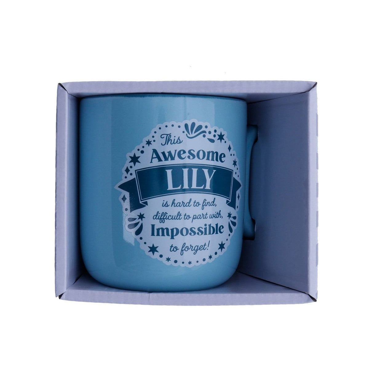 Lily About Me Mug - Dollars and Sense