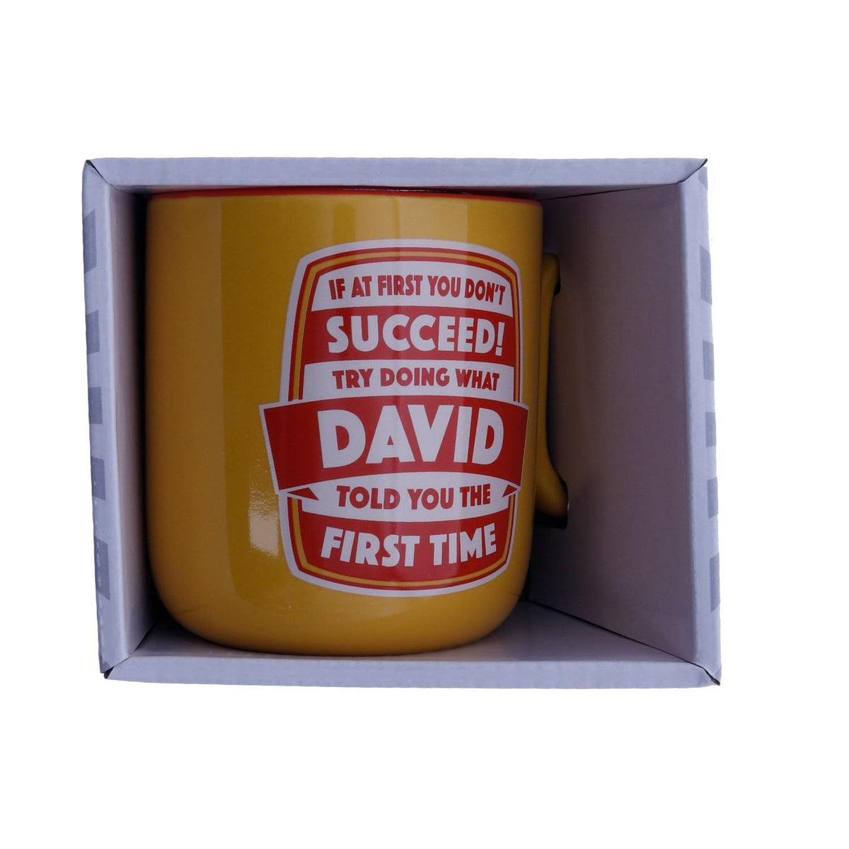 David About Me Mug - Dollars and Sense