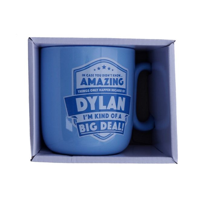 Dylan About Me Mug - Dollars and Sense