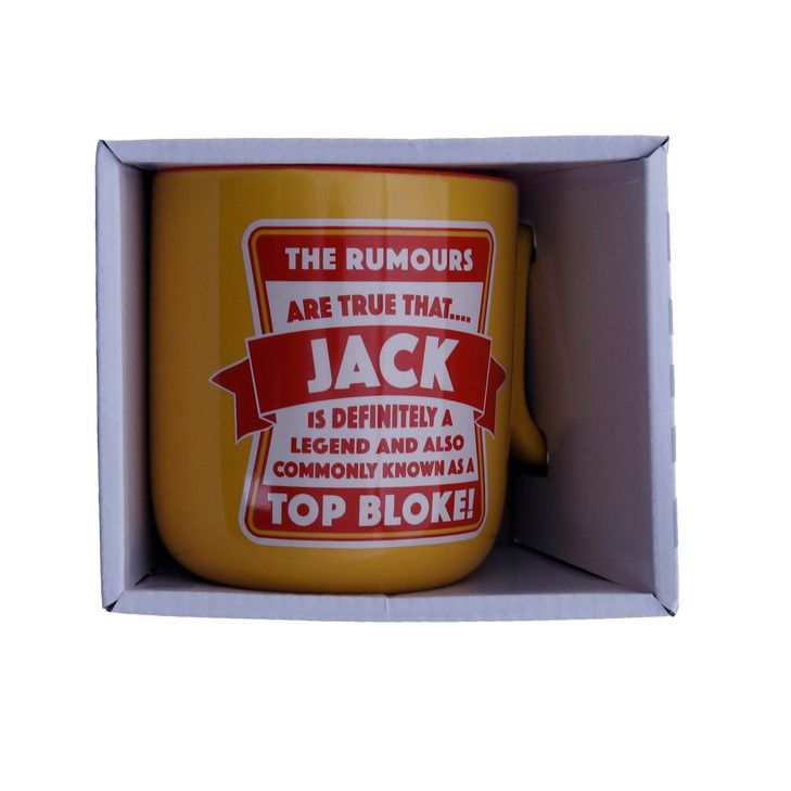 Jack About Me Mug - Dollars and Sense