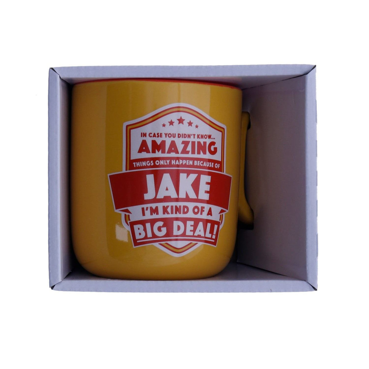 Jake About Me Mug - Dollars and Sense
