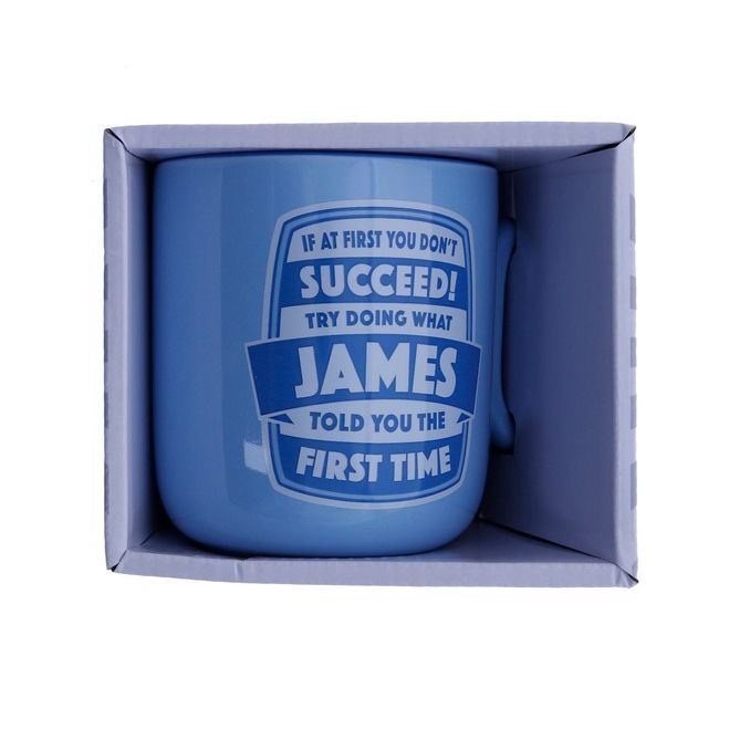James About Me Mug - Dollars and Sense