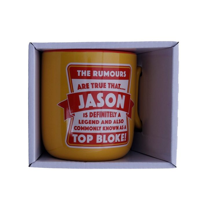 Jason About Me Mug - Dollars and Sense