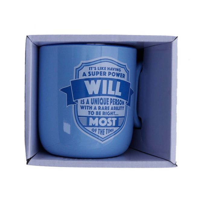 Will About Me Mug - Dollars and Sense