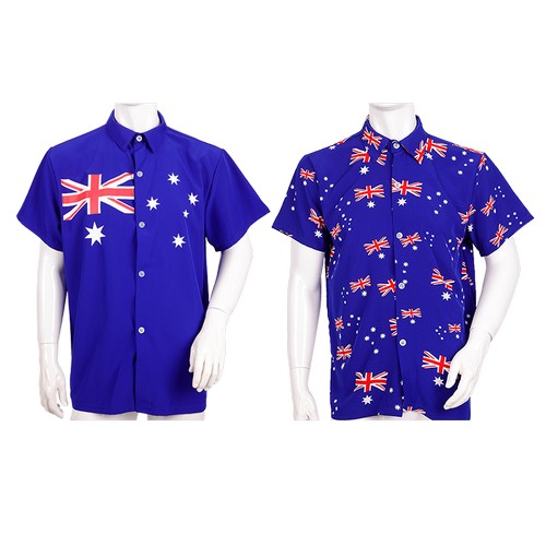Aussie Hawaiin Shirt Adults