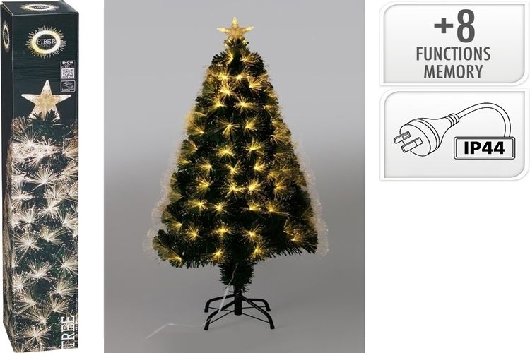 1PC XMAS TREE 90CM FIBEROPTIC WW 90LED