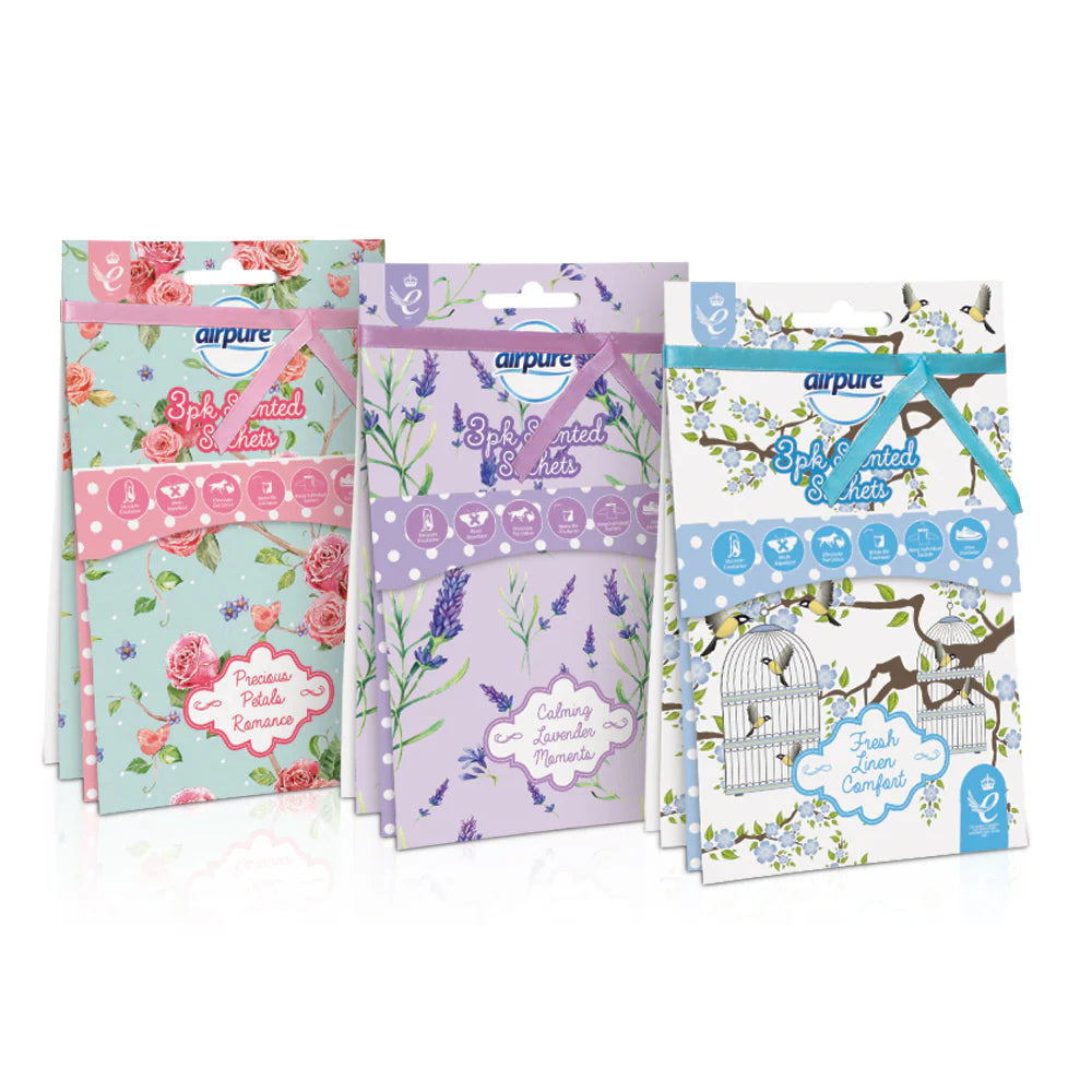 Airpure Scented Sachets - Vintage Collection - Dollars and Sense