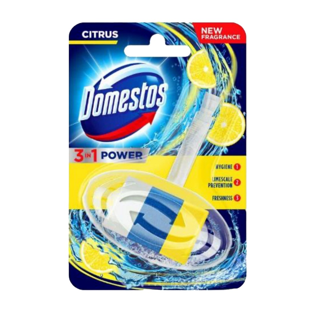 Domestos 3 In 1 Toilet Block - Citrus NOT CORE