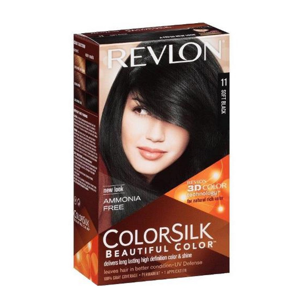 Revlon Colorsilk Hair Colour - Soft Black