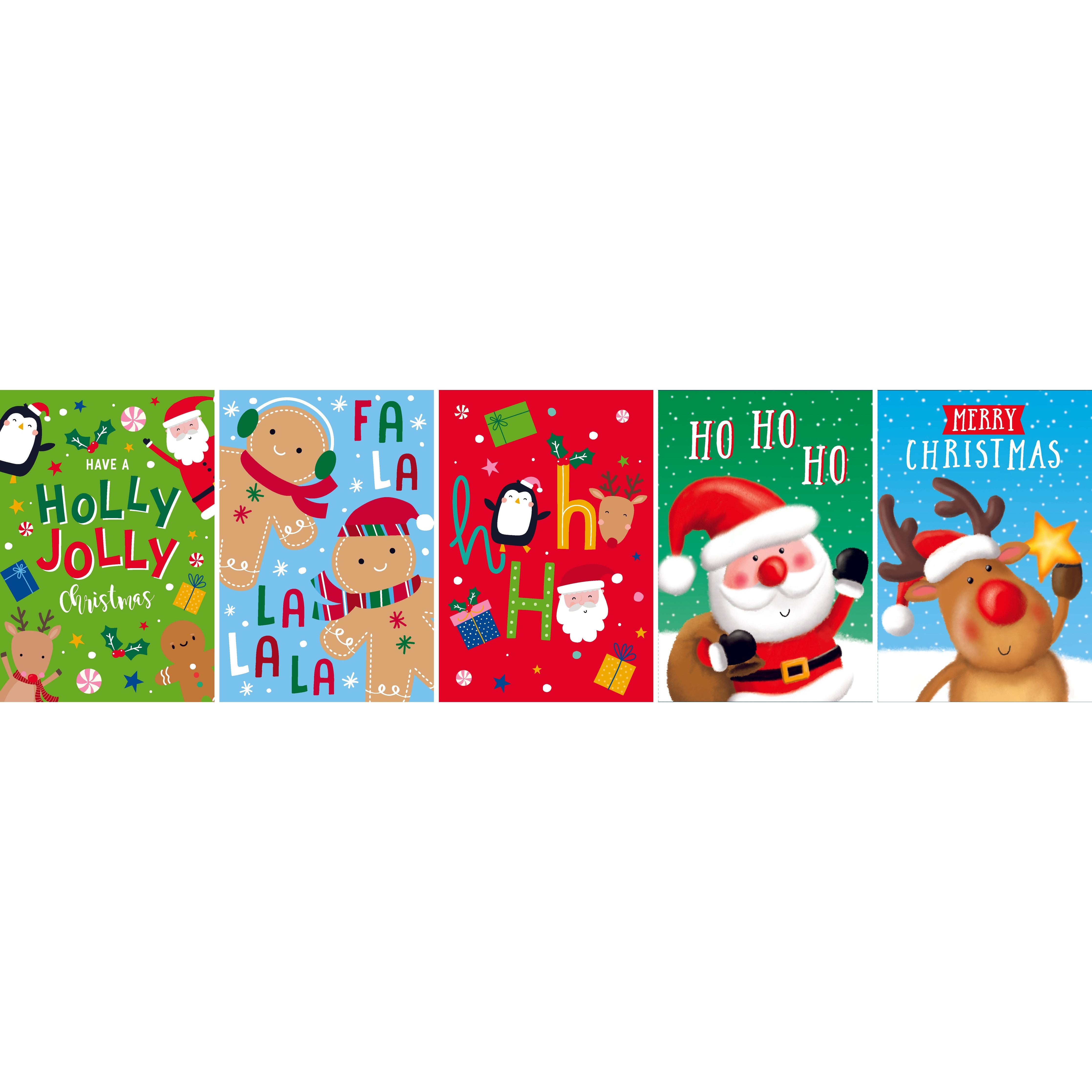 Fsc Mix Card Xmas Value 10Pk Kids
