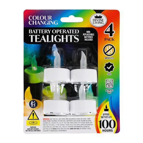 Tealight Candles - Flameless - Dollars and Sense