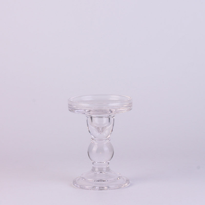 Glass Candle Holder Medium 8.5x11.5cm