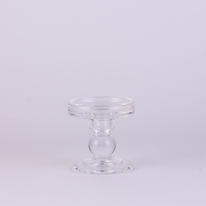 Glass Candle Holder Small 8.5x8.8cm