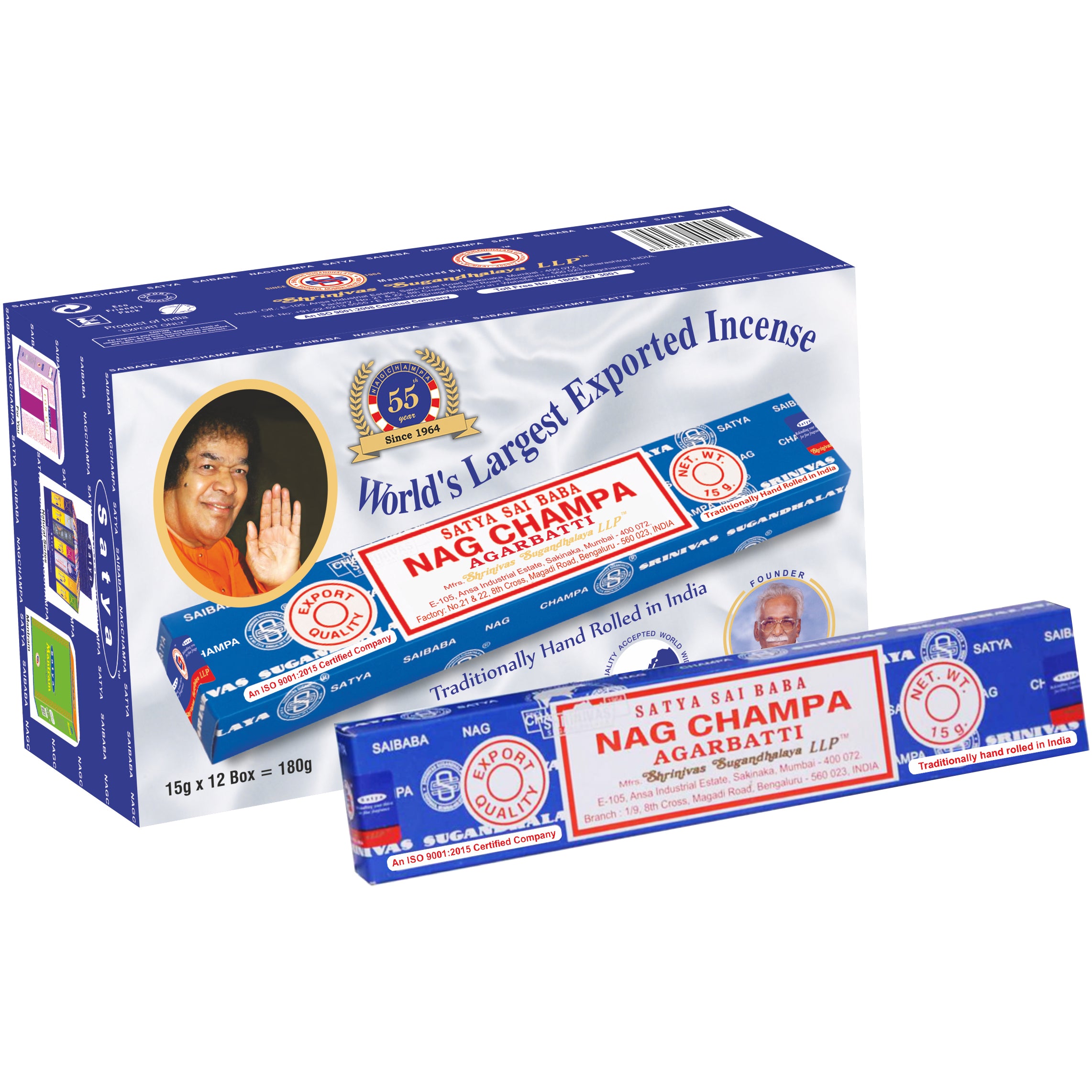 SATYA Incense - Nag Champa - Dollars and Sense