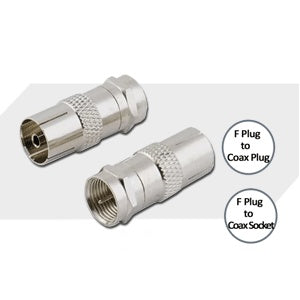 Flylead Plug to F-Type Connector