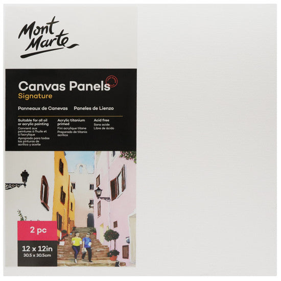 Mont Marte Signature Canvas Panels - Dollars and Sense