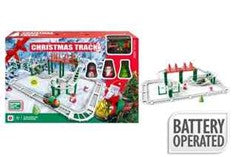 61PC XMAS ELECTRIC TRAIN TRACK 66X75CM