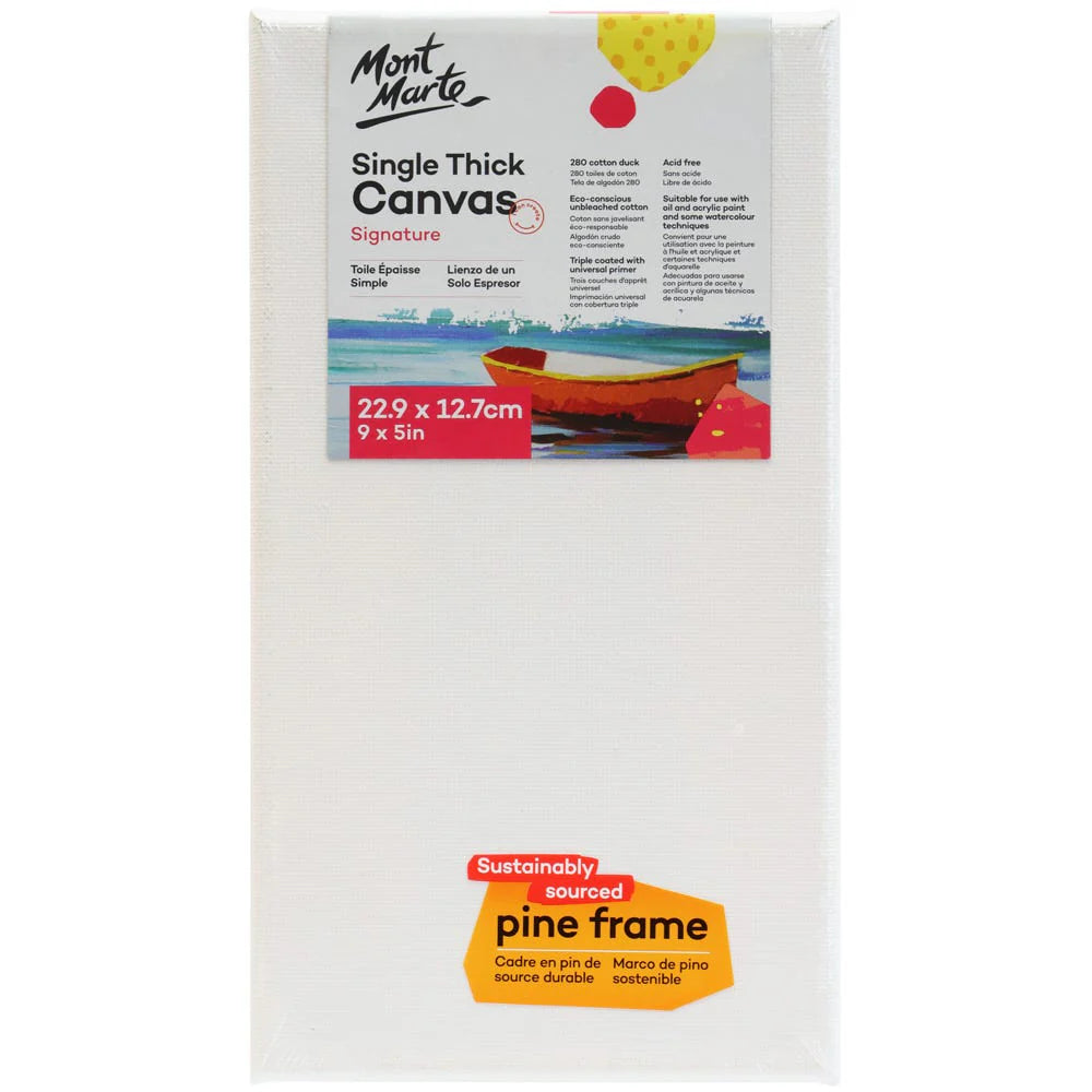 Mont Marte Signature Canvas - Pine Frame - Dollars and Sense