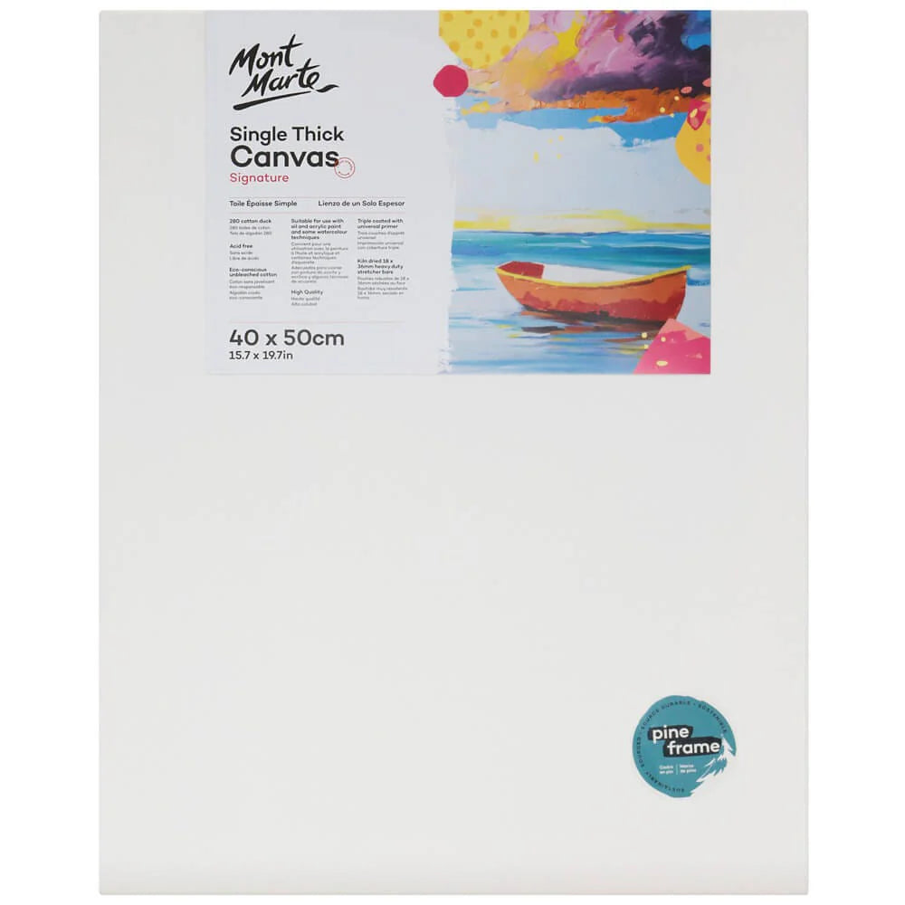 Mont Marte Signature Canvas - Pine Frame - Dollars and Sense