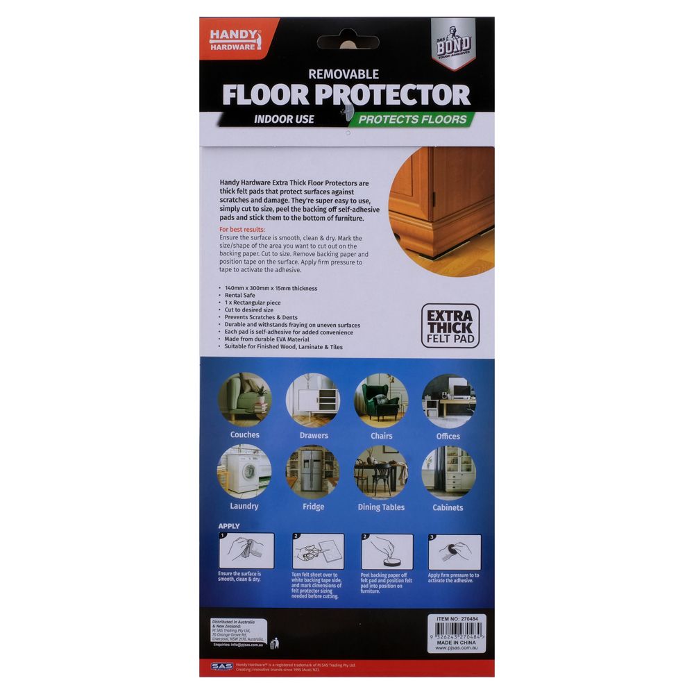 Floor Protector Extra Thick - Felt - Dollars and Sense