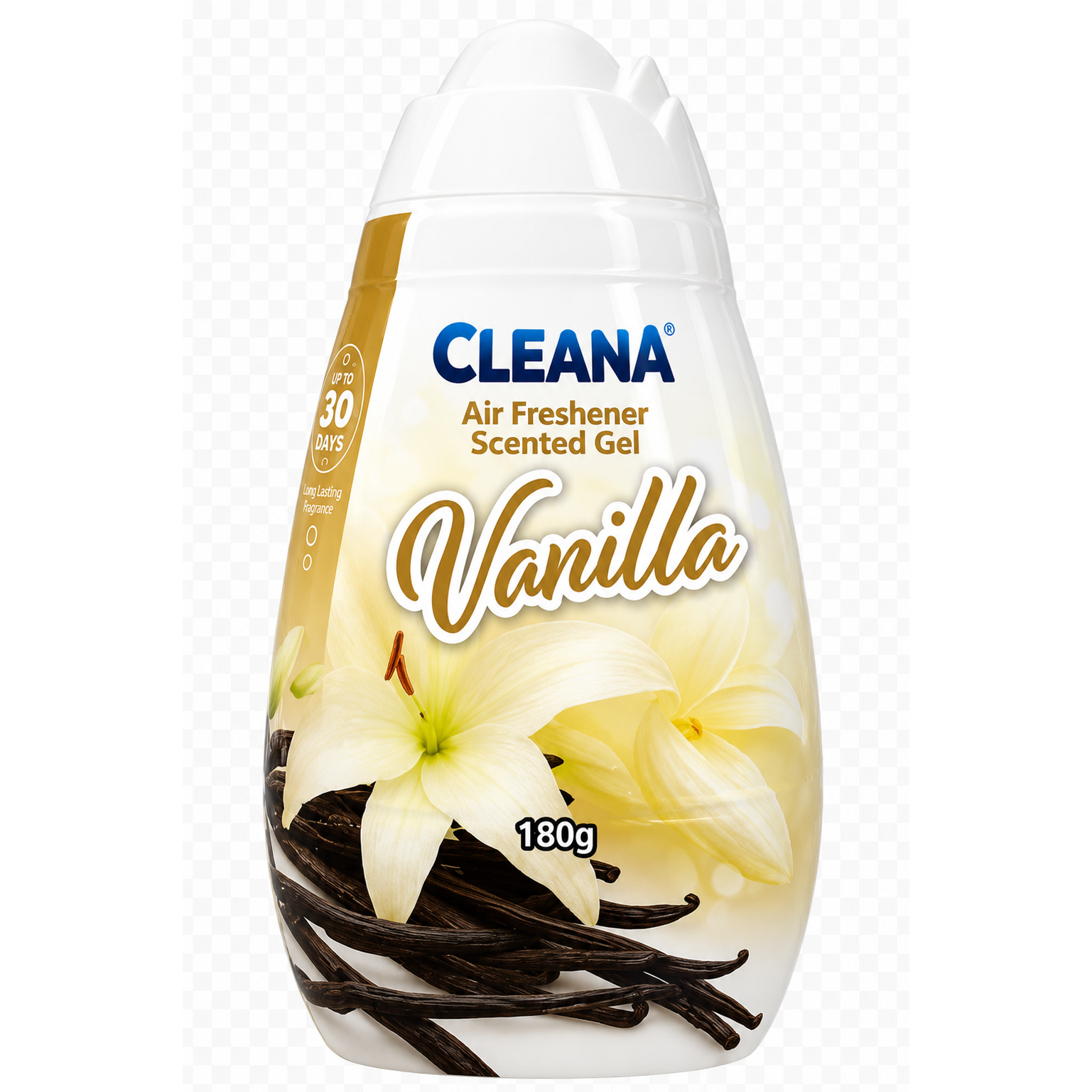 Gel Air Freshener - Vanilla - Dollars and Sense