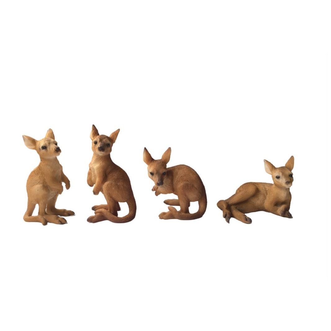 8cm Aussie Kangaroo 4 Ass