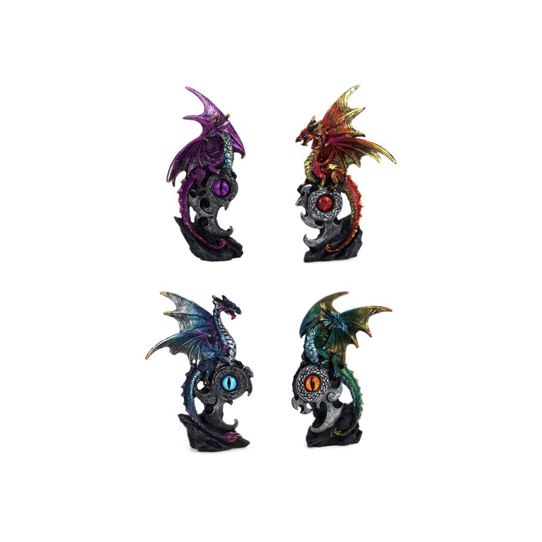 14cm Dragon with Mystic Eye 4 Asstd SKU DRACMYEY - Dollars and Sense