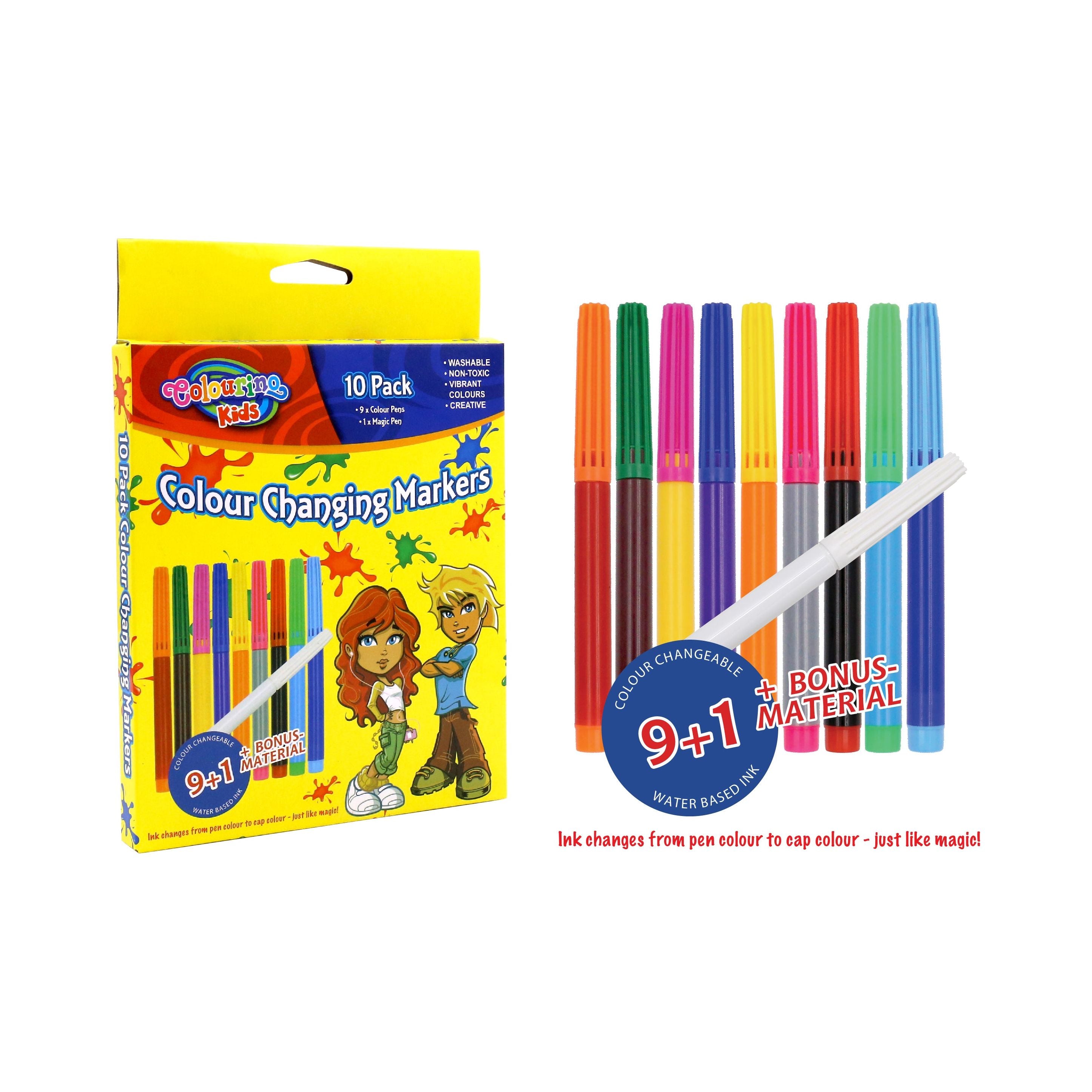 Colour Changing Markers - Dollars and Sense