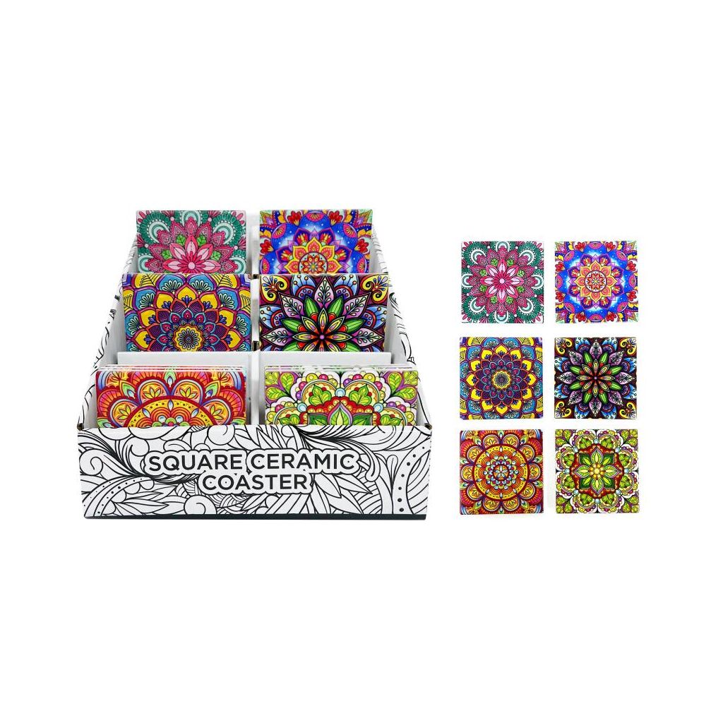 Moroccan Coasters - Square - Dollars and Sense