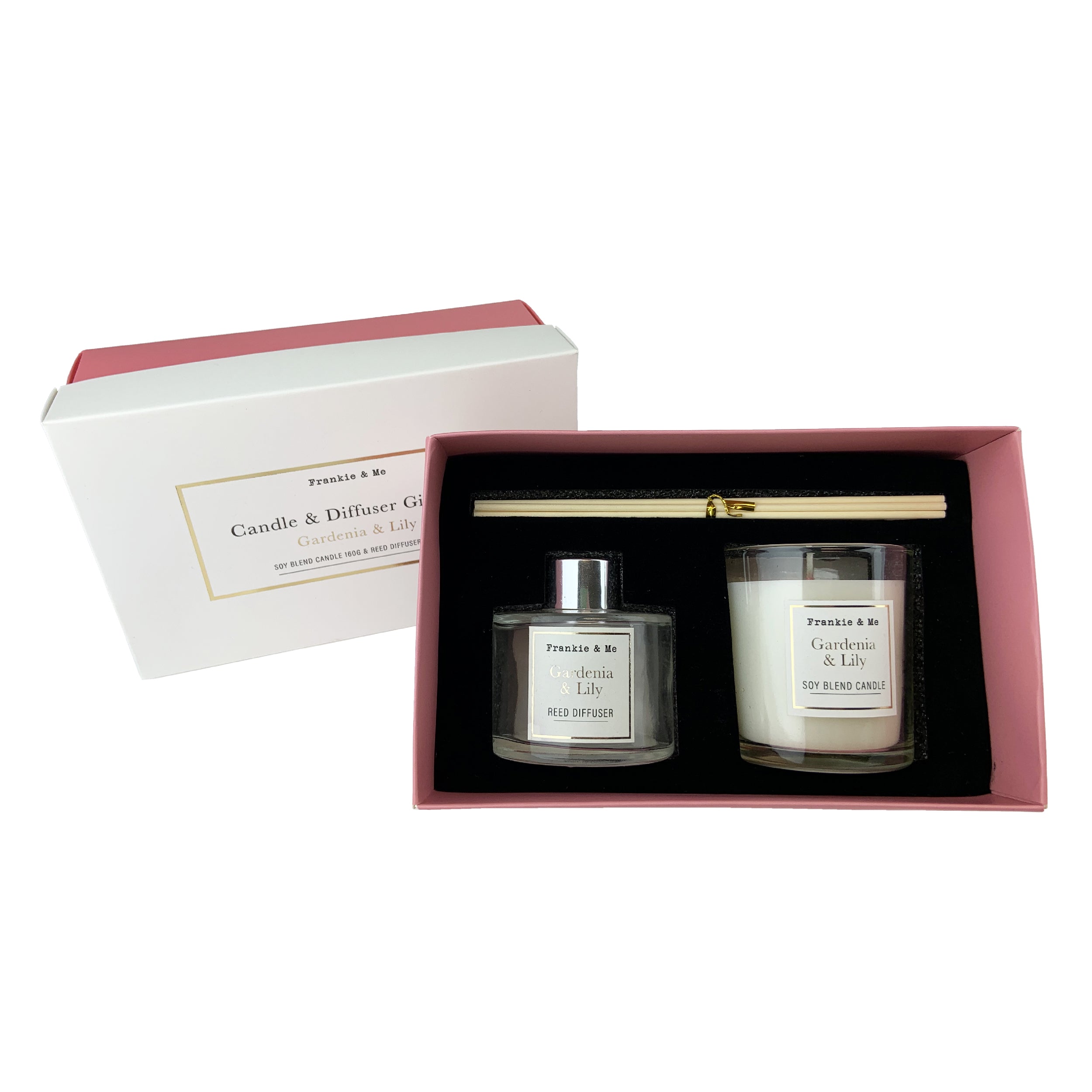 Candle & Diffuser Gift Set - Gardenia & Lily - Dollars and Sense