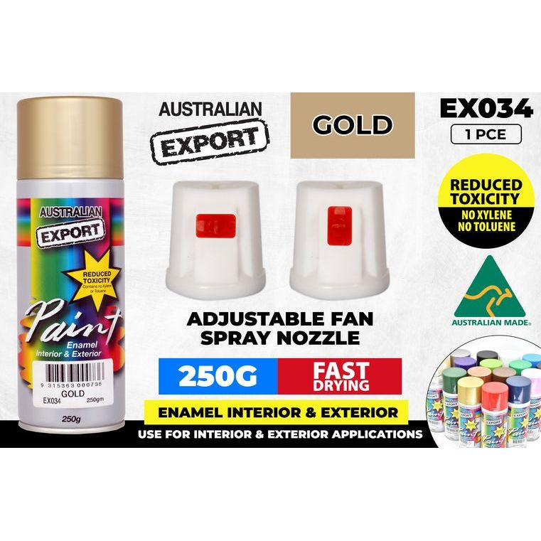 Spray Paint - Gold - Dollars and Sense