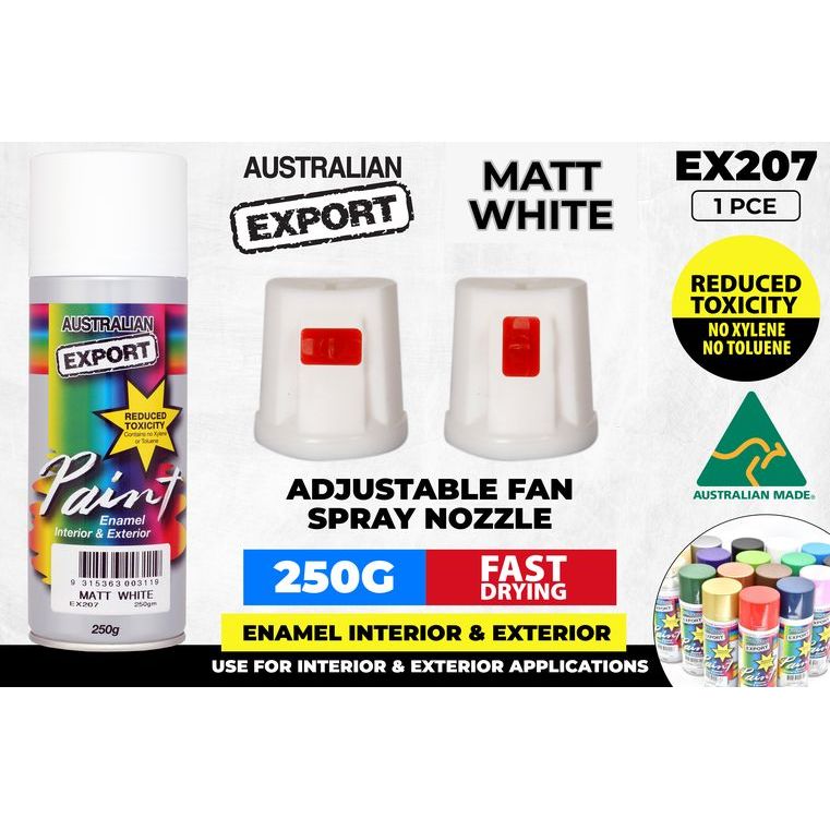 Spray Paint - Matt White - Dollars and Sense