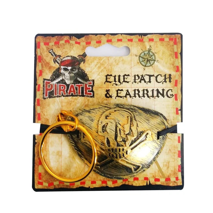 Eye Patch & Earring Assorted Design - Dollars and Sense