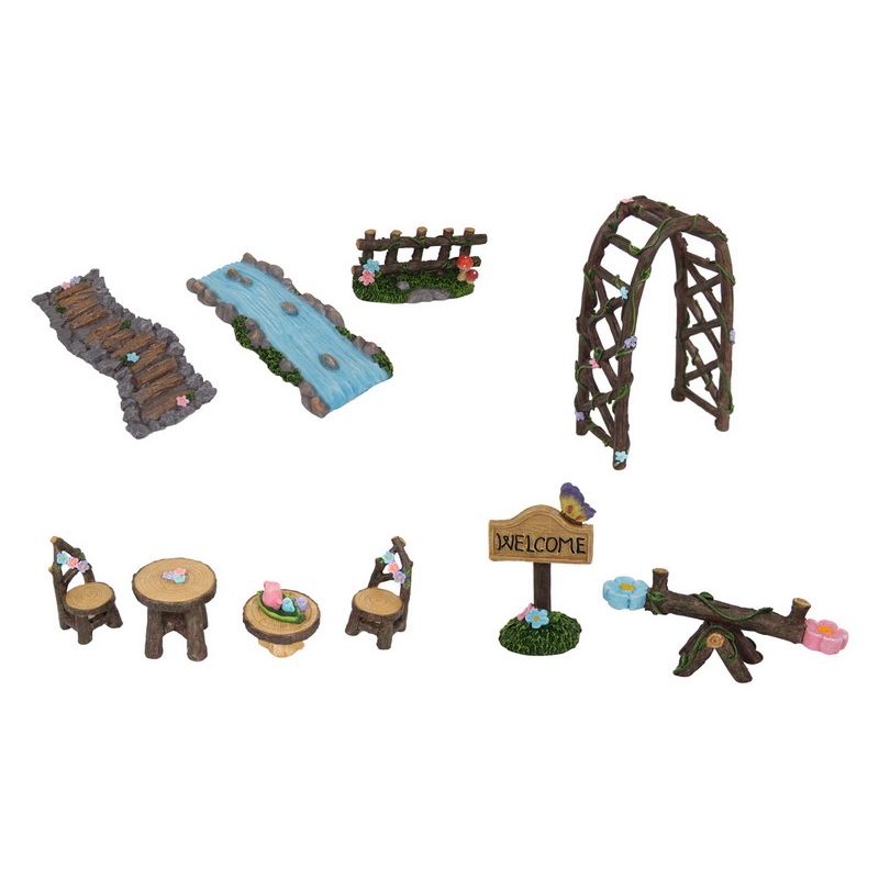 Fairy Garden Display 10 Asstd SKU FAIGARSD - Dollars and Sense