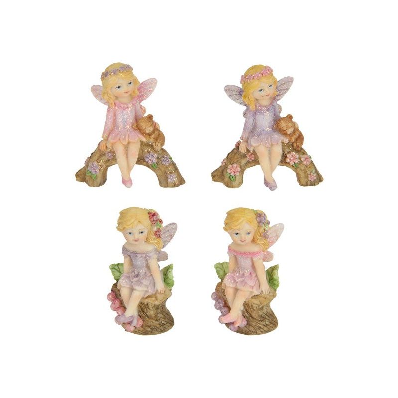Fairy on Log - Assorted - Dollars and Sense