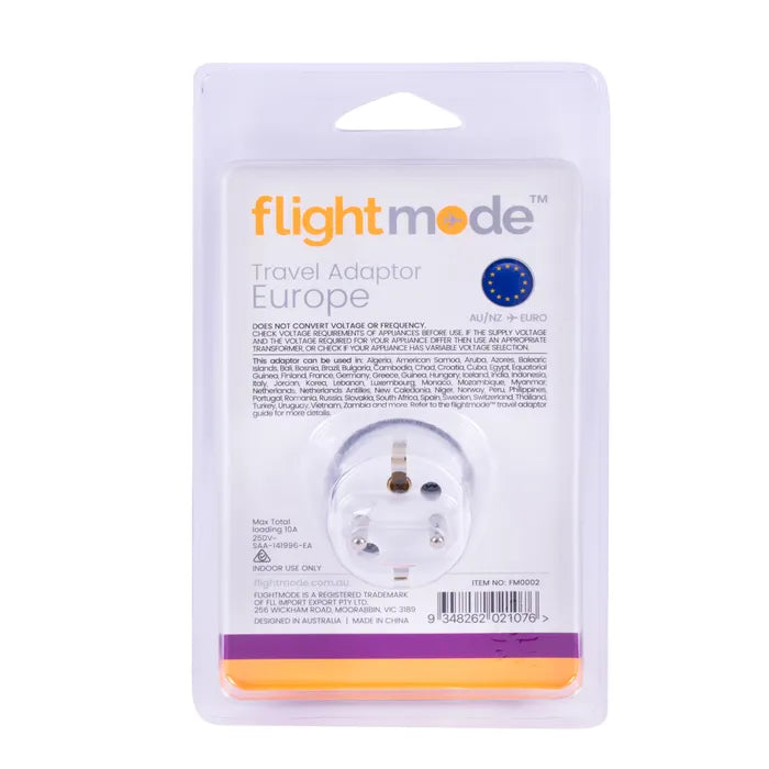 Outbound Europe / Bali Adaptor - Dollars and Sense