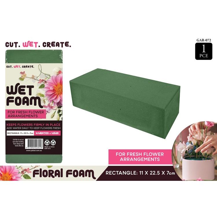 Floral Foam Oasis Brick - Wet