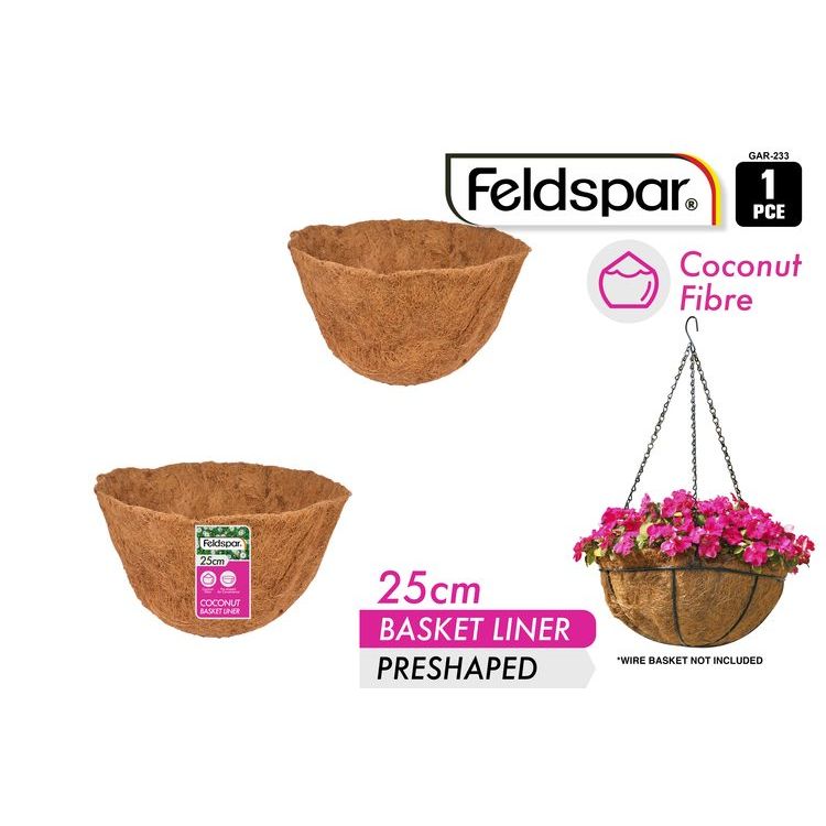 Coconut Planter Liner SKU GAR-233 - Dollars and Sense