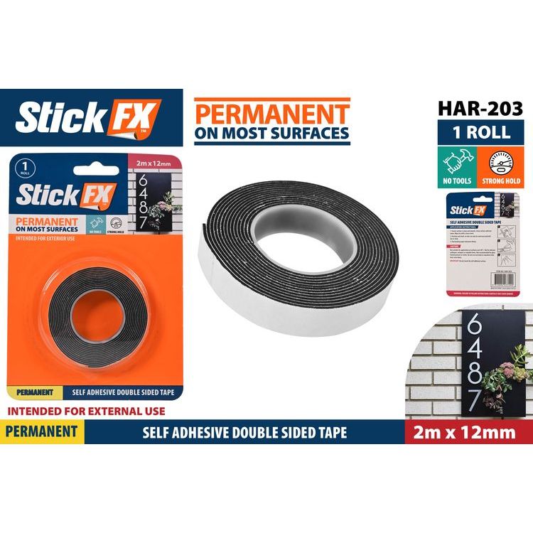 Exterior Tape - Self Adhesive Permanent