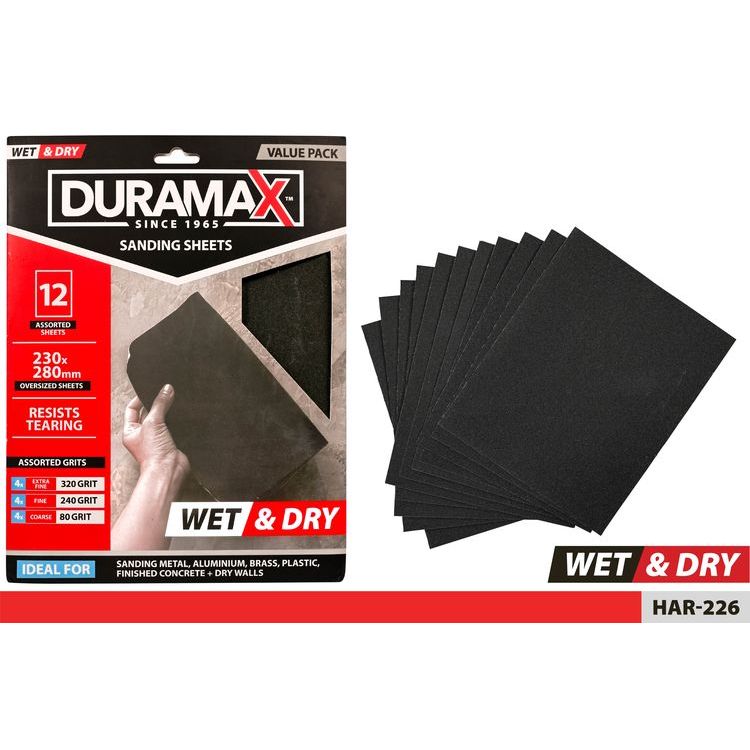 Wet and Dry Sandpaper