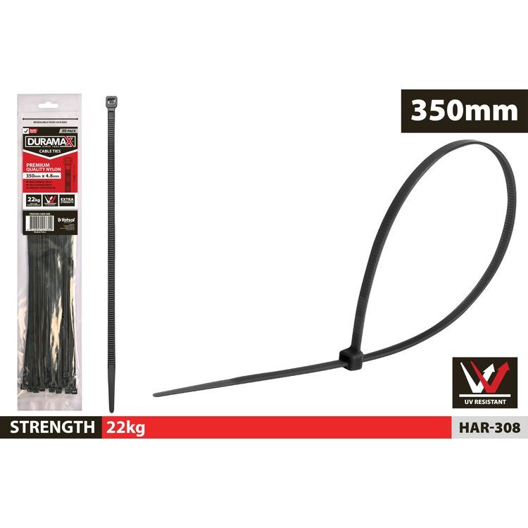 Cable Ties - Black - Dollars and Sense