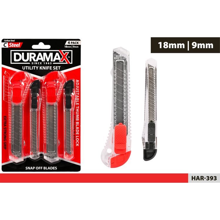 Deluxe Knife Set Clear - Dollars and Sense