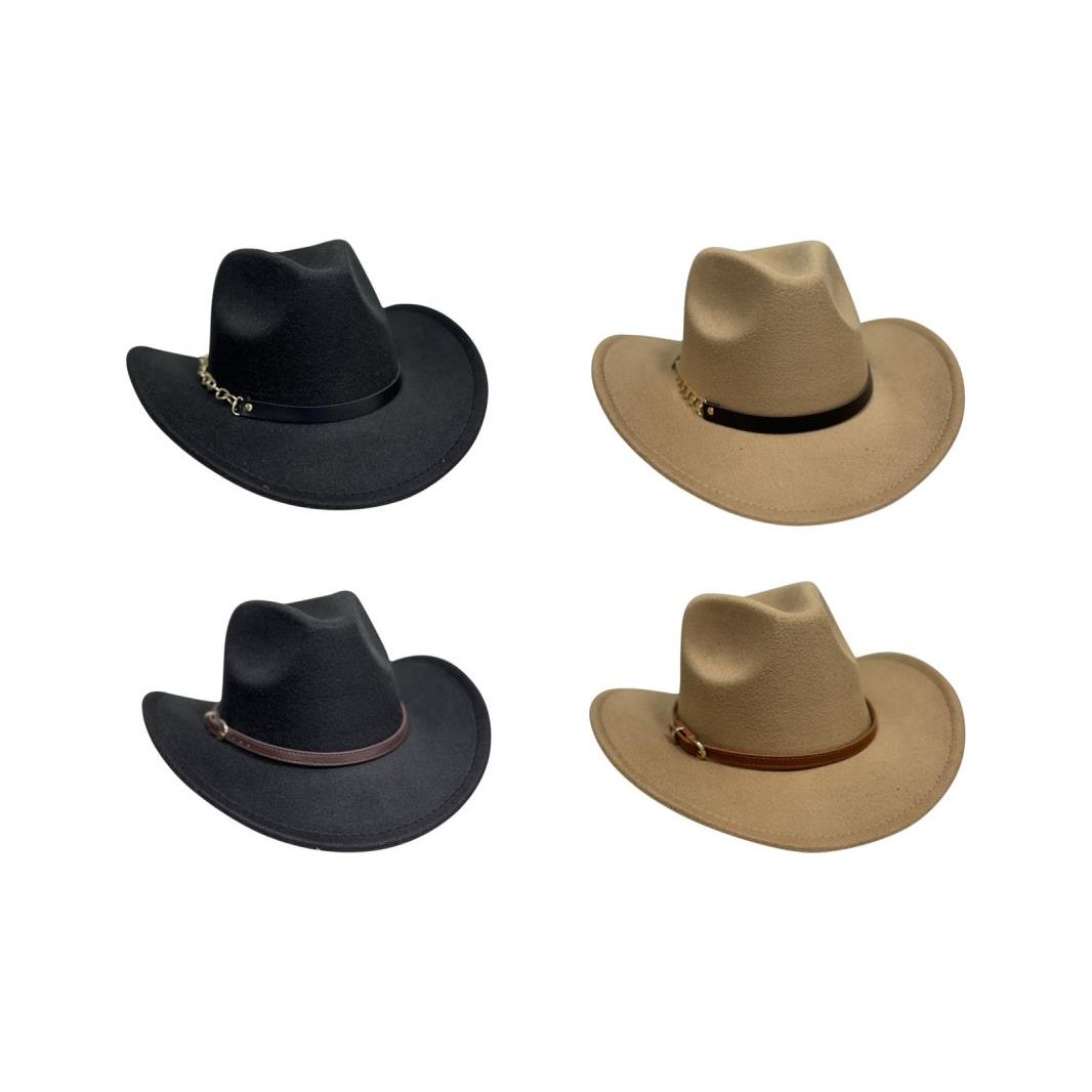 Cowboy Fashion Hat 4 Asstd SKU HATFCB - Dollars and Sense