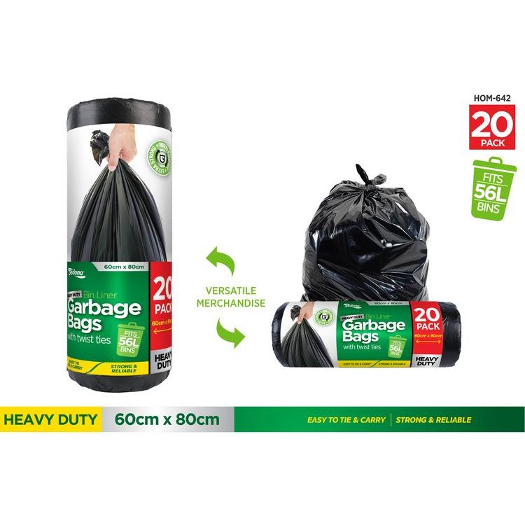 Garbage Bags with Twist-Ties