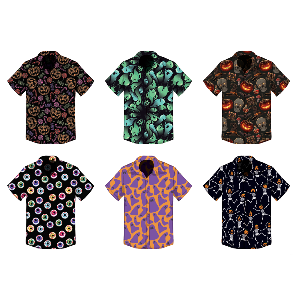 Halloween Adult Shirt - Hawaiian